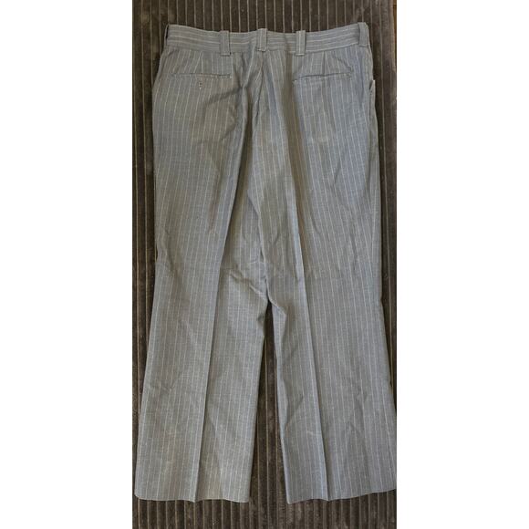 Ratner Clothes Men's Pinstriped Jacket and Pant Set - Stylish Size 36 Ensemble - Picture 5 of 6
